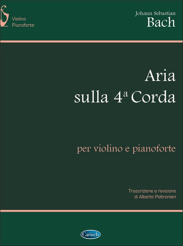Aria Sulla 4A Corda Per Violino E Piano